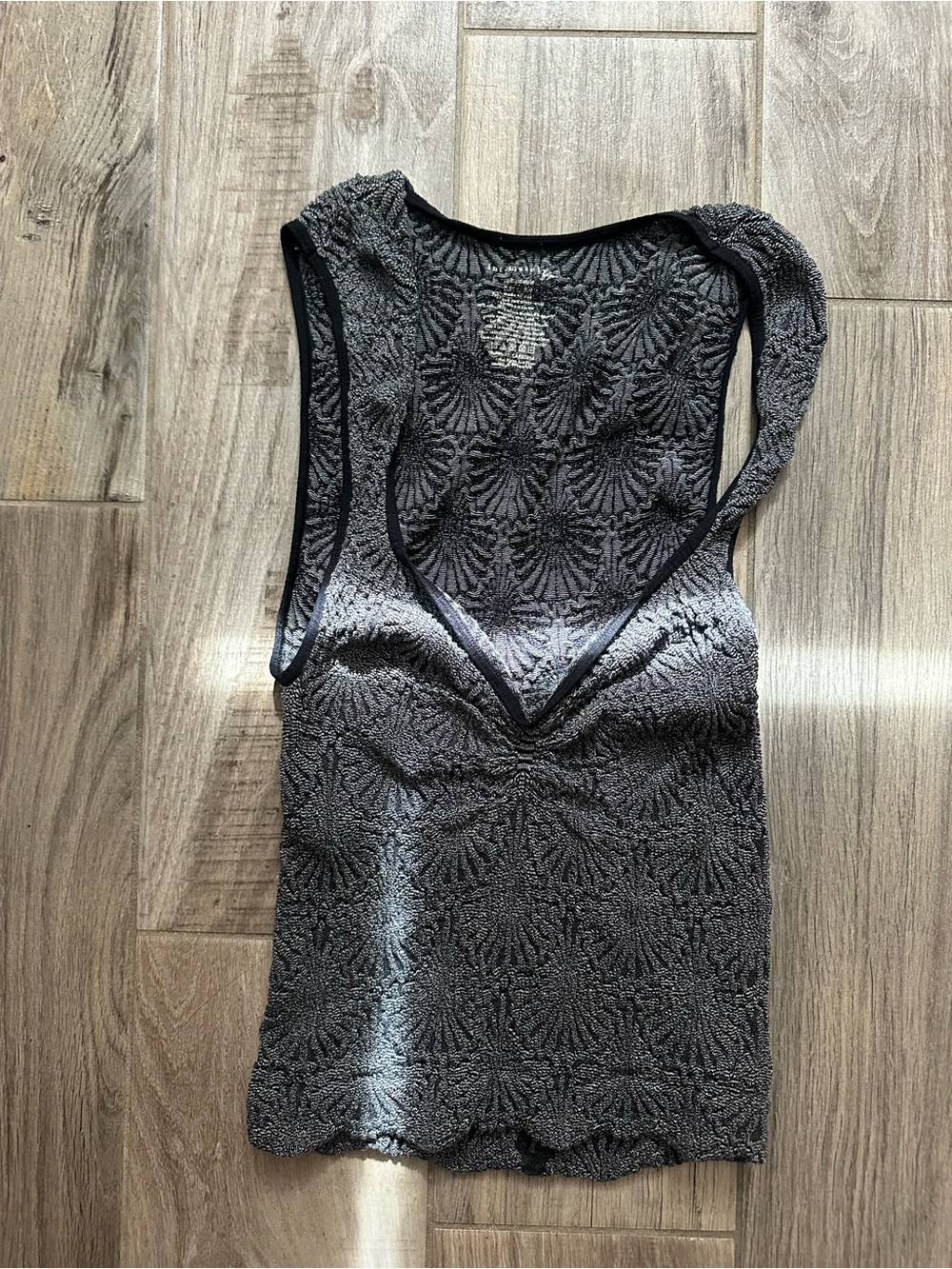Free People Intimately Free Textured V-Neck tank